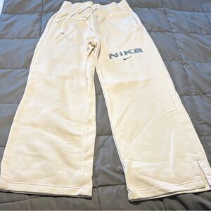 Nike Phoenix fleece Cream Sweatpants